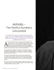 Arthritis - The painful Numbers Uncovered